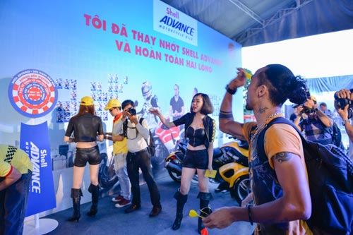 Sức hút của Shell tại Vietnam Motorbike Festival 2014 - 3