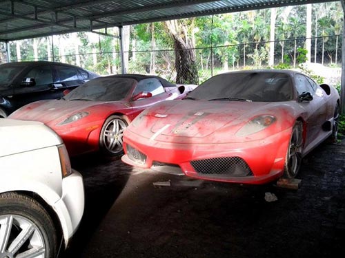 Dàn siêu xe Ferrari phủ bụi ở Việt Nam - 4