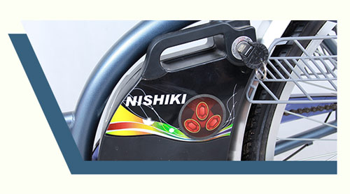 Xe đạp điện NISHIKI Nhật Bản: Ấn tượng với công nghệ pin Lithium - 4