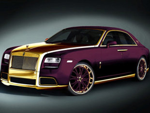 Rolls Royce Phantom bọc 120kg vàng khối trị giá 170 tỷ đồng - 4