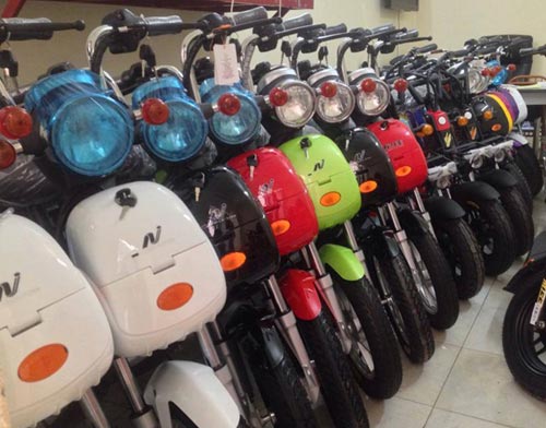 Lãng mạn thu Hà Nội cùng xe đạp điện Nijia - 3