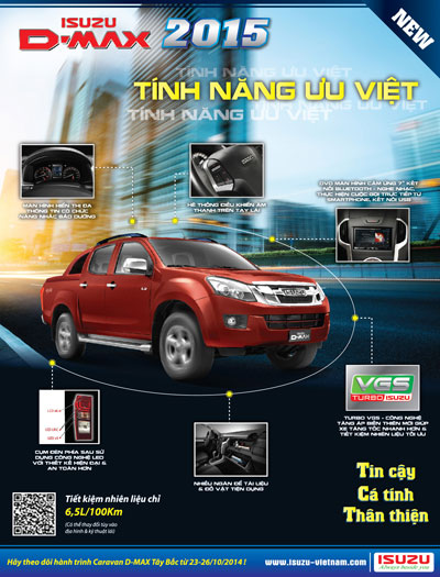 Isuzu Việt Nam giới thiệu phiên bản bán tải D-MAX 2015 - 7