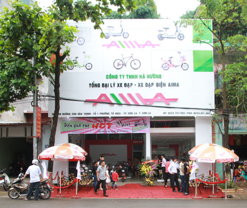 Xe đạp điện AIMA vinh danh thương hiệu xanh 2014
