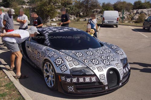 Lộ diện siêu xe Bugatti Veyron mới