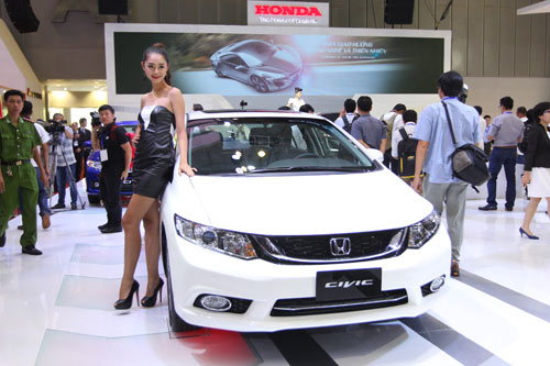 Honda Việt Nam tham gia triển lãm Việt Nam Motorshow 2014