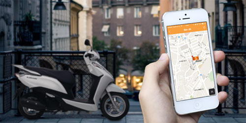Giải pháp chống trộm xe máy bằng Smartphone