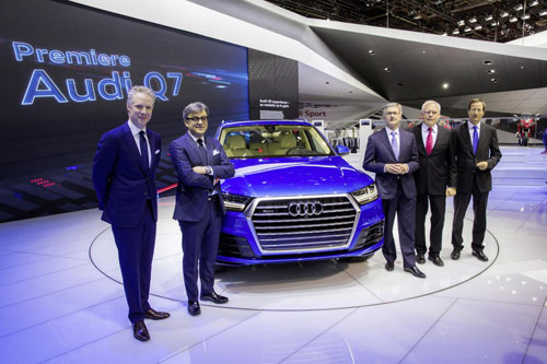 Audi Q7 2015 lĩnh ấn tiên phong tại Detroit - 2
