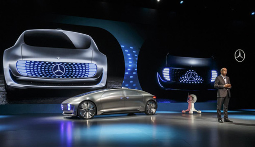 F015 Luxury in Motion: Xe tự hành cực độc của Mercedes-Benz