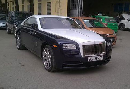 Rolls-Royce Wraith đầu tiên tại VN mang biển số “siêu khủng”