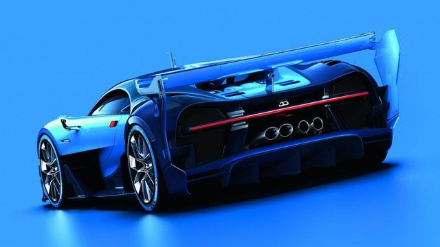 Bugatti tung ảnh chính thức mẫu xe concept Vision Gran Turismo - 2