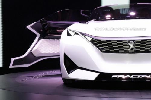 Peugeot Fractal concept - Mẫu xe đô thị trong tương lai