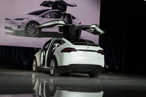 Tesla Model X phiên bản “cửa cánh chim” trình làng - 6