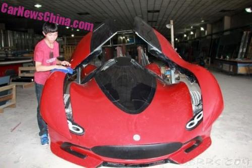 Sinh viên Trung Quốc phát triển xe ô tô điện thể thao cực ngầu