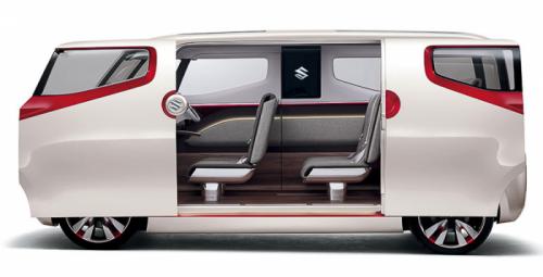 Mổ xẻ mẫu minivan Suzuki Air Triser concept sắp trình làng - 5