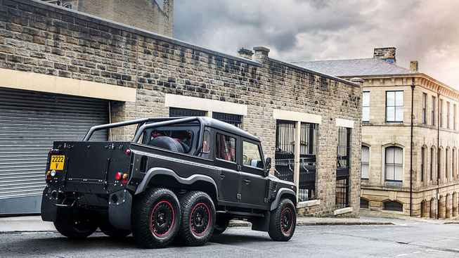 Hãng độ xe ra mắt Land Rover Defender pick-up 6 bánh - 2
