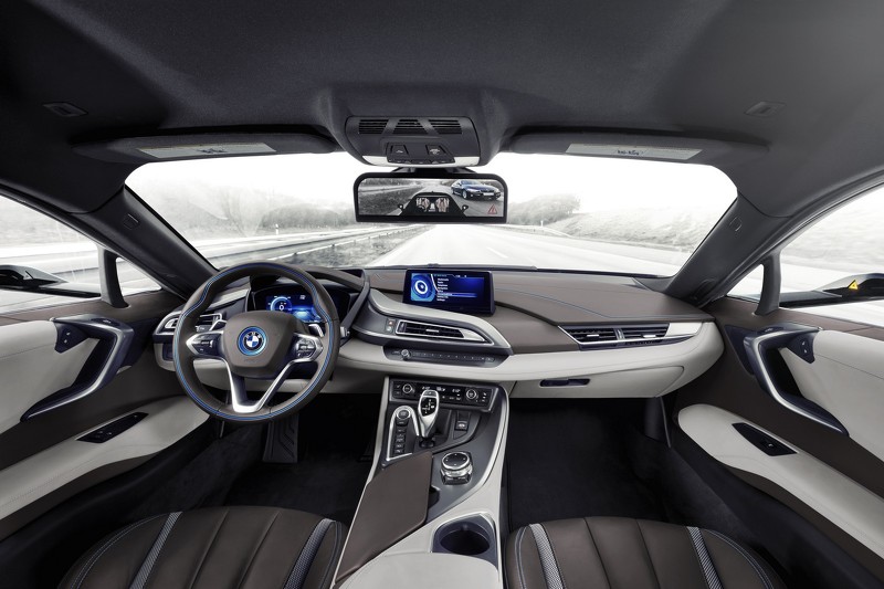 Hệ thống camera độc đáo của BMW i8 Mirrorless concept